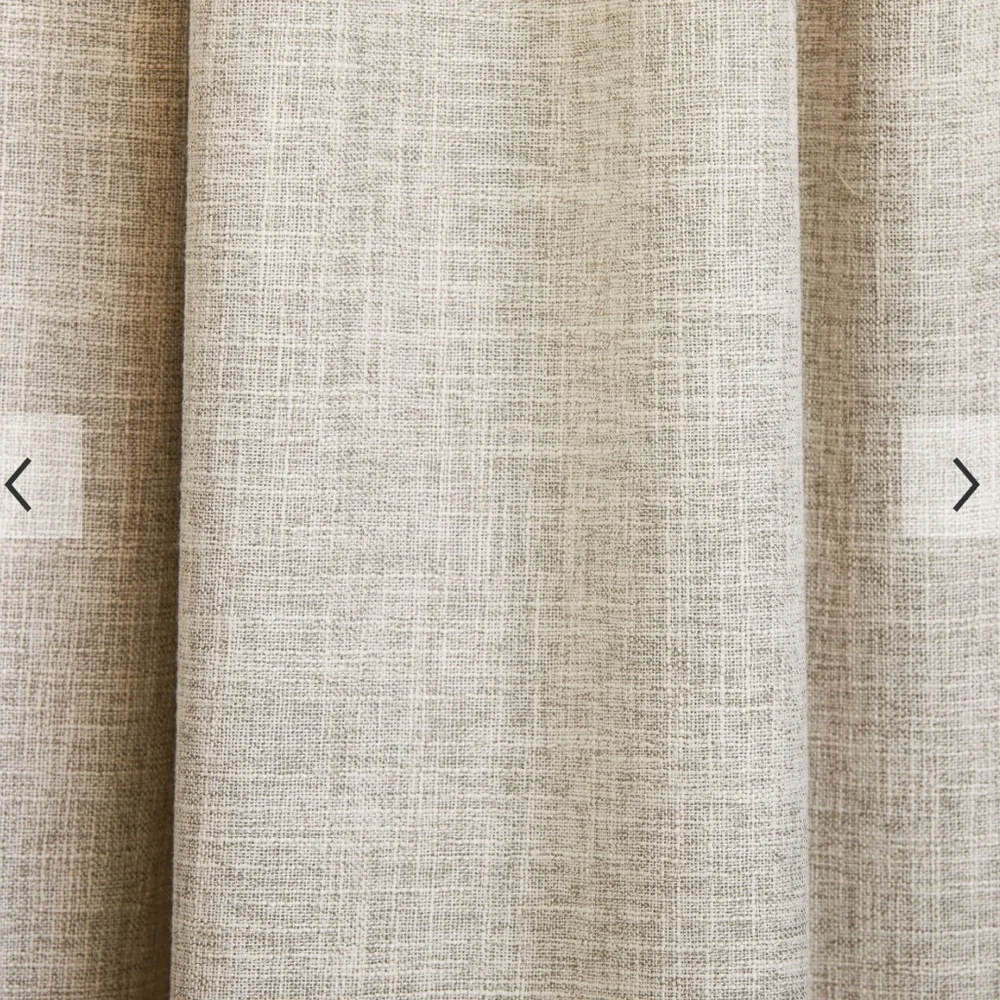 West elm crossweave curtain